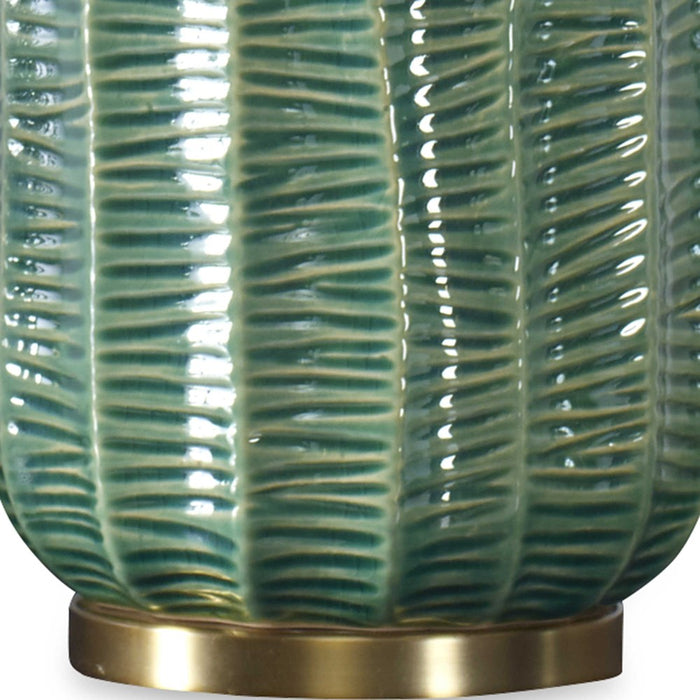 BIXBY GREEN TABLE LAMP