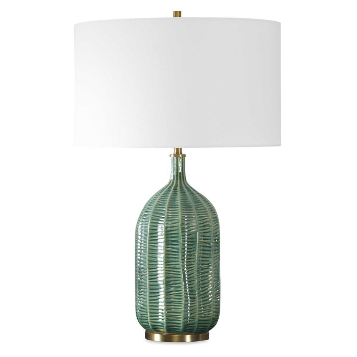 BIXBY GREEN TABLE LAMP