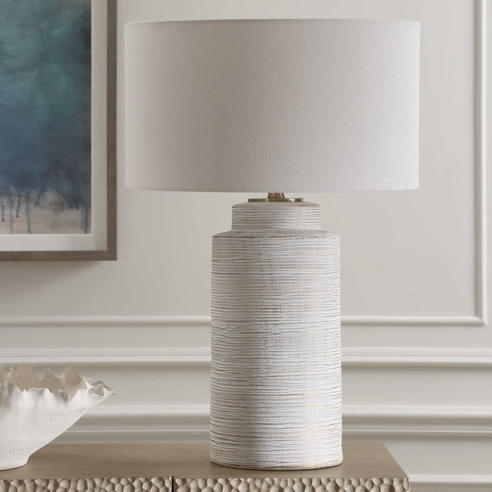 CRIMP TABLE LAMP