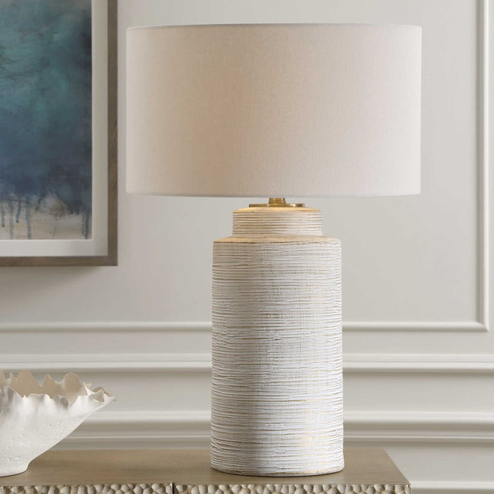 CRIMP TABLE LAMP