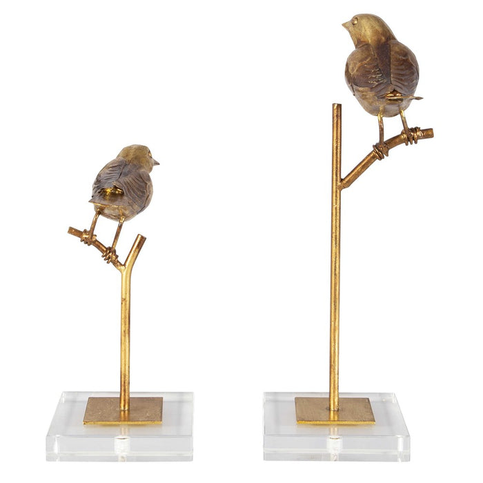 PASSERINES FIGURINES, S/2