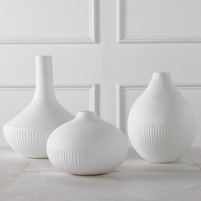 APOTHECARY VASES, S/3