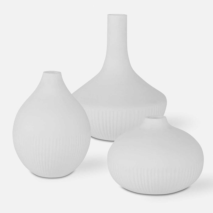 APOTHECARY VASES, S/3