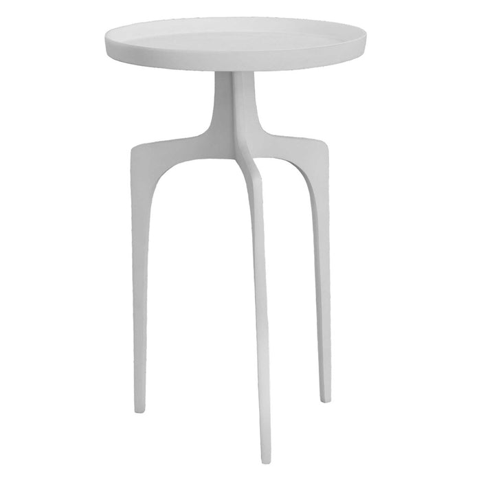 KENNA ACCENT TABLE, WHITE