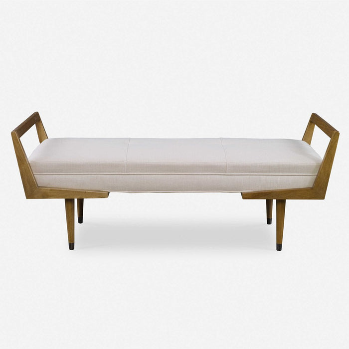 WAYLON BENCH, IVORY