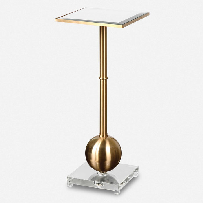 LATON DRINK TABLE, GOLD