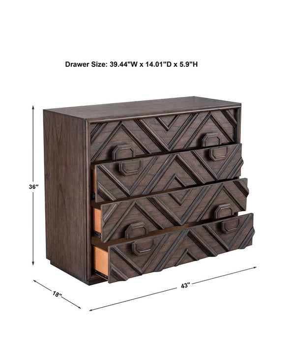 MINDRA 4 DRAWER CHEST