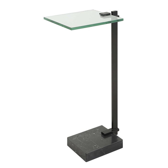 BUTLER ACCENT TABLE, BLACK