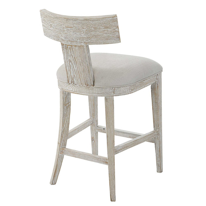 IDRIS COUNTER STOOL, WHITE