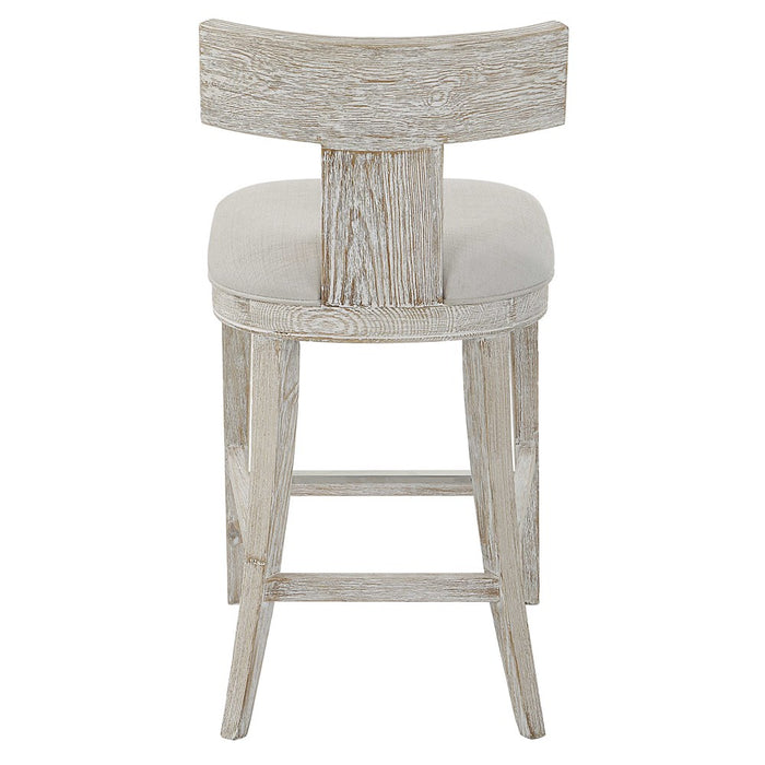 IDRIS COUNTER STOOL, WHITE