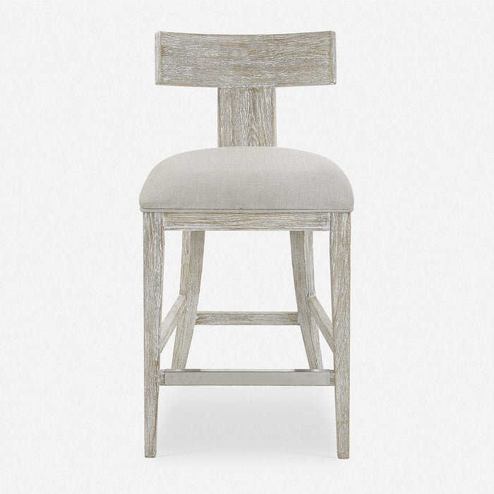 IDRIS COUNTER STOOL, WHITE