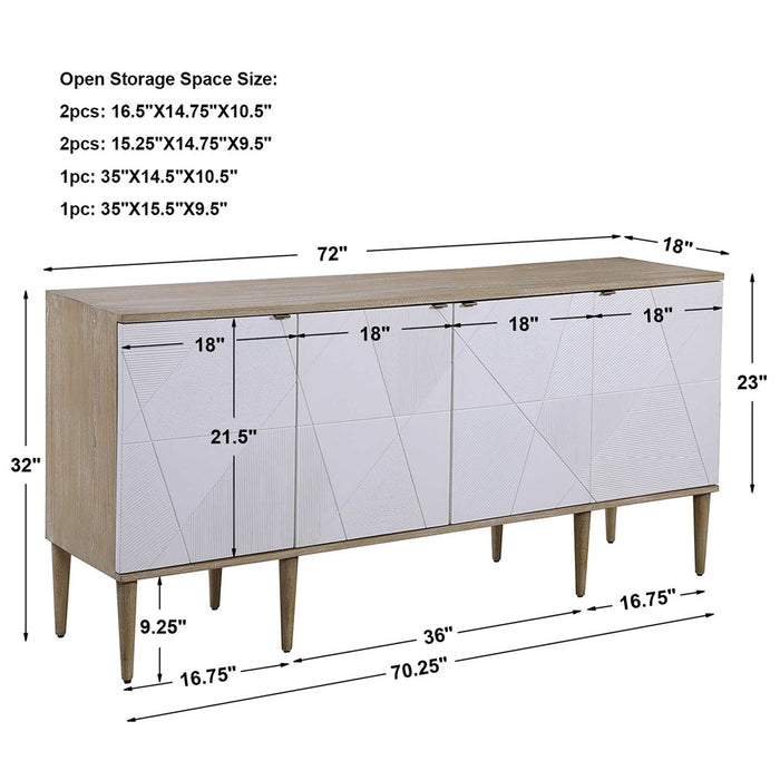 TIGHTROPE 4 DOOR CABINET