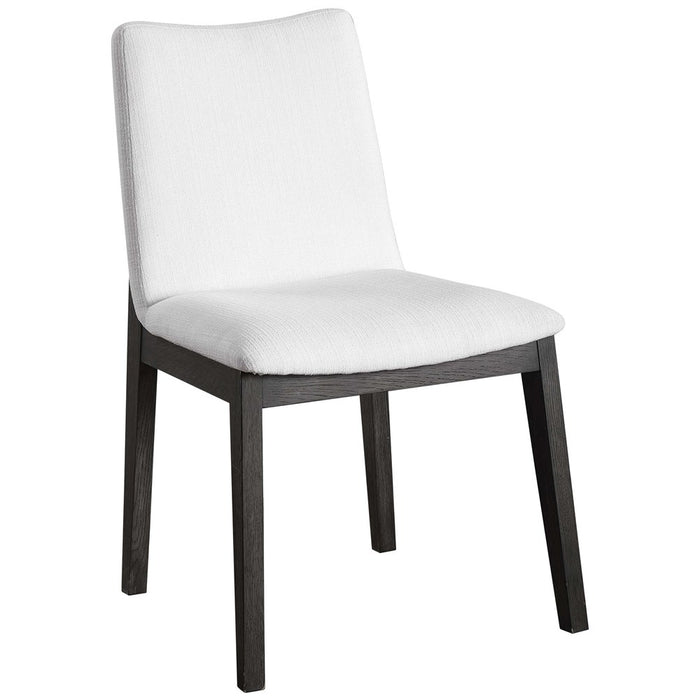 DELANO ARMLESS CHAIR, ESPRESSO, 2 PER BOX, PRICED EACH