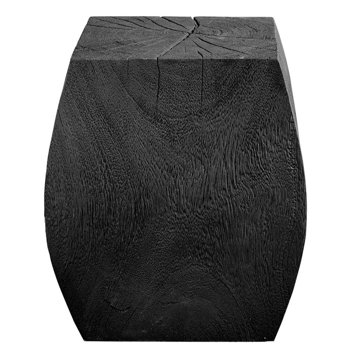 GROVE ACCENT STOOL, BLACK