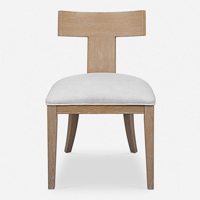 IDRIS ARMLESS CHAIR, NATURAL