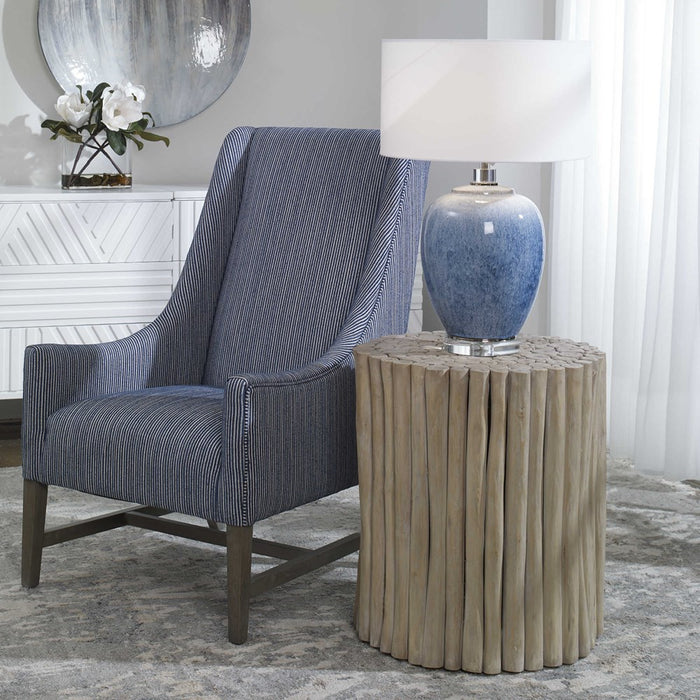 TECTONA END TABLE