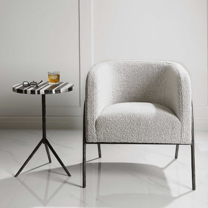 JACOBSEN ACCENT CHAIR, GRAY