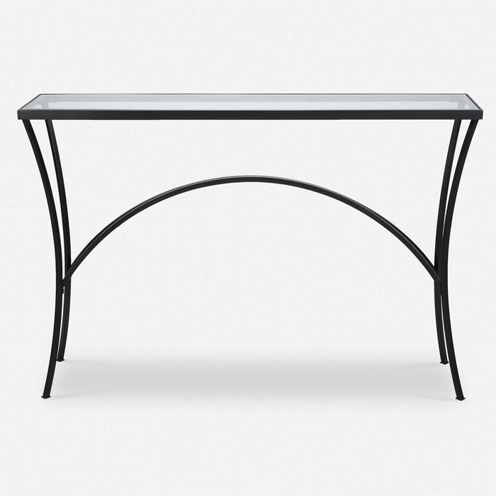 ALAYNA CONSOLE TABLE, BLACK