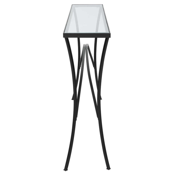 ALAYNA CONSOLE TABLE, BLACK