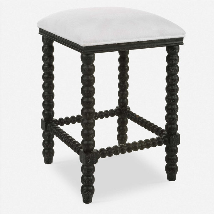 PRYCE COUNTER STOOL, BLACK