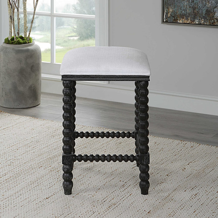 PRYCE COUNTER STOOL, BLACK