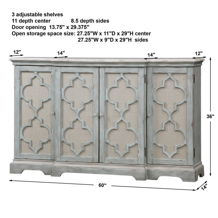 SOPHIE 4 DOOR CABINET