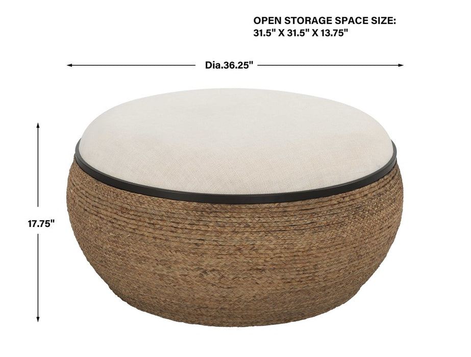 ISLAND OTTOMAN, LARGE