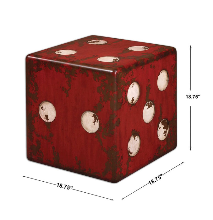 DICE ACCENT TABLE