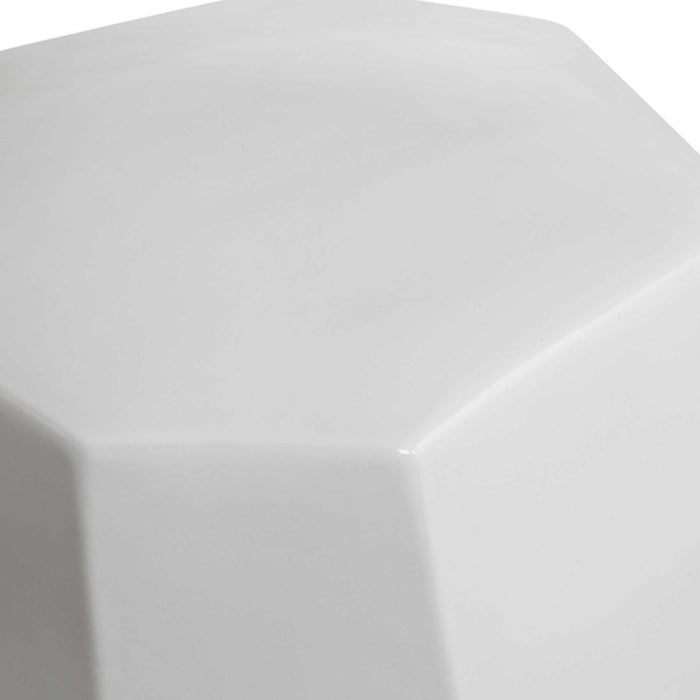 MAQUETTE GARDEN STOOL, WHITE