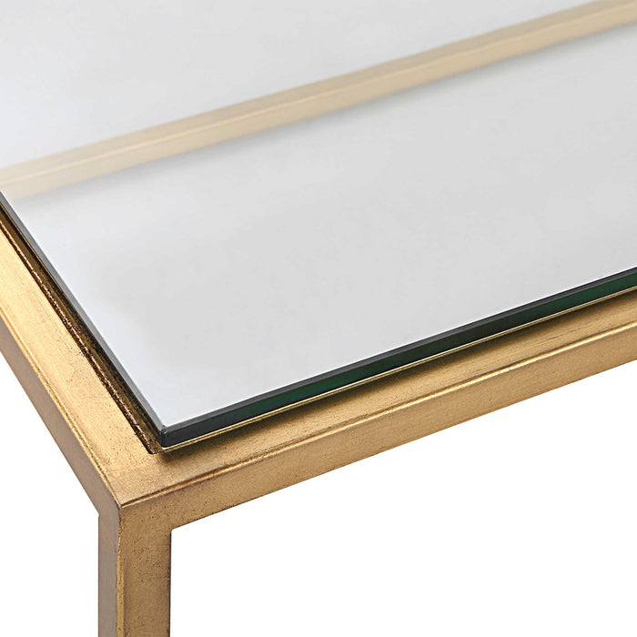 BRAVURA COFFEE TABLE, GOLD