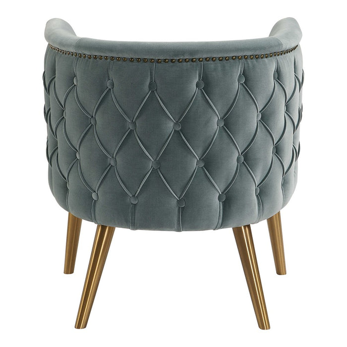 HAIDER ACCENT CHAIR, SLATE BLUE