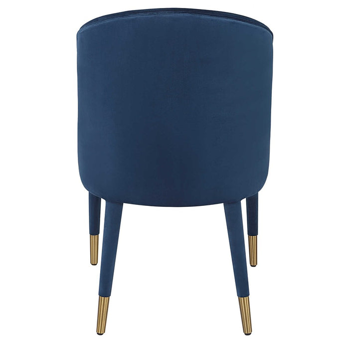 BRIE ARMLESS CHAIR, SAPPHIRE, 2 PER BOX, PRICED EACH