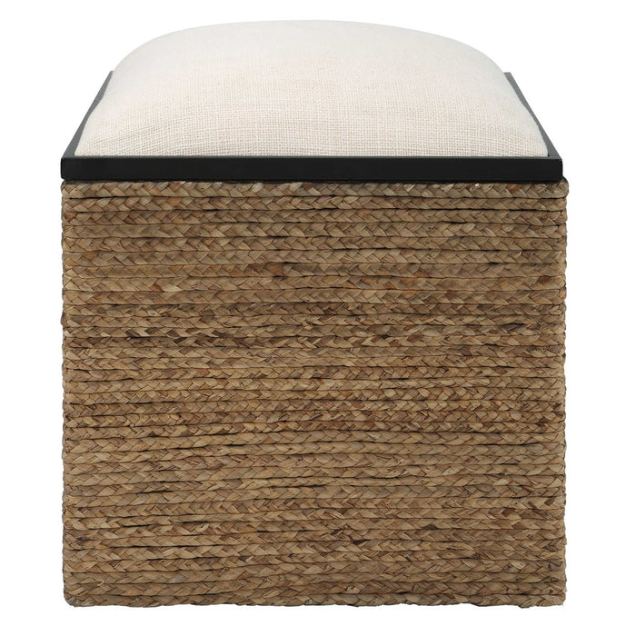 ISLAND SQUARE ACCENT STOOL