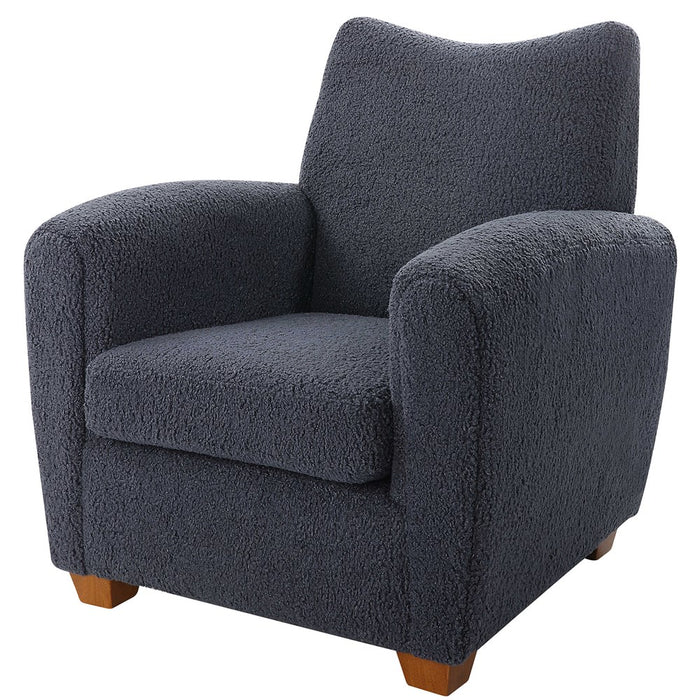 TEDDY ACCENT CHAIR, SLATE