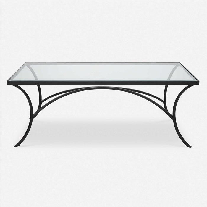 ALAYNA COFFEE TABLE, BLACK