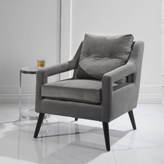 O'BRIEN ARMCHAIR, GRAY