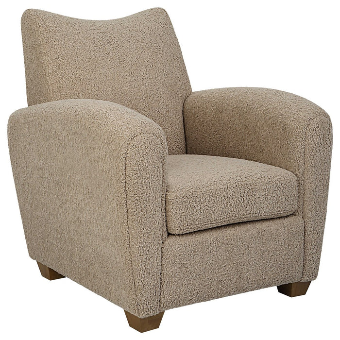 TEDDY ACCENT CHAIR, LATTE