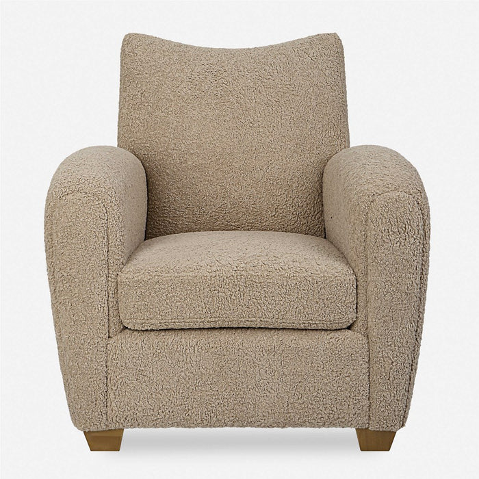 TEDDY ACCENT CHAIR, LATTE