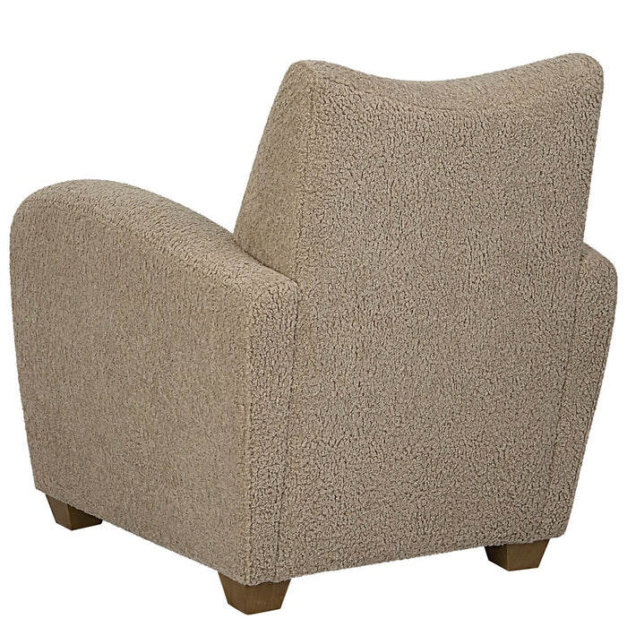 TEDDY ACCENT CHAIR, LATTE