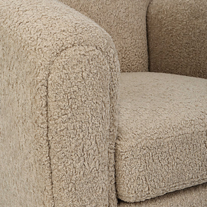 TEDDY ACCENT CHAIR, LATTE