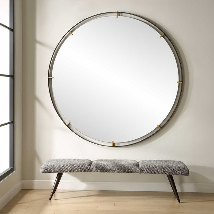 GRAND PENDULUM ROUND MIRROR