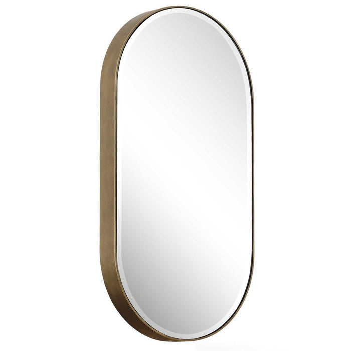 LAGO OVAL MIRROR, GOLD