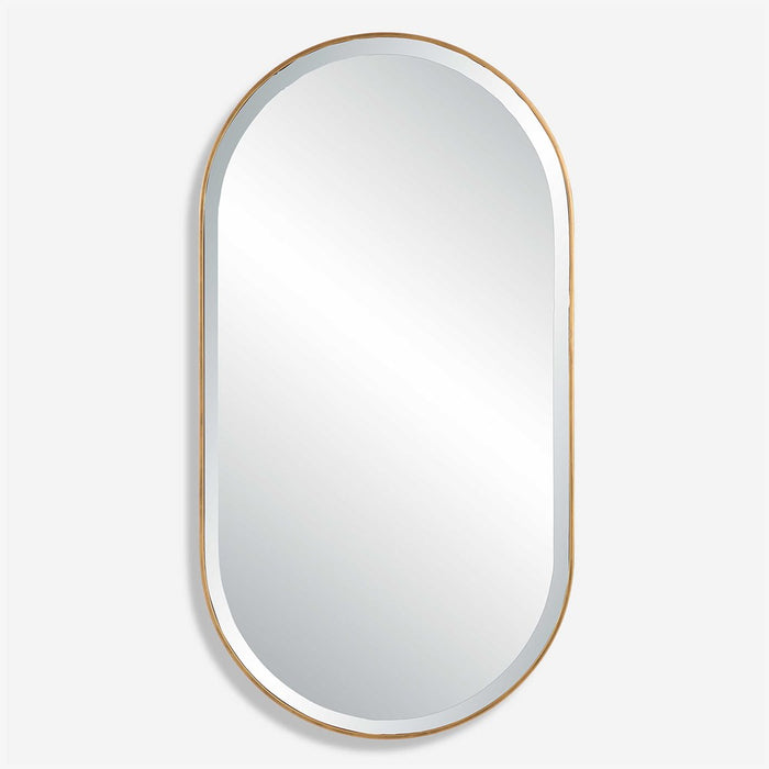 LAGO OVAL MIRROR, GOLD