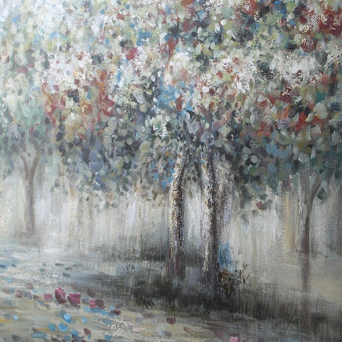 FRUIT TREES HAND PAINTED CANVAS