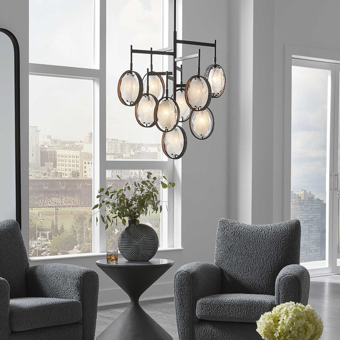 MAXIN, 9 LT CHANDELIER