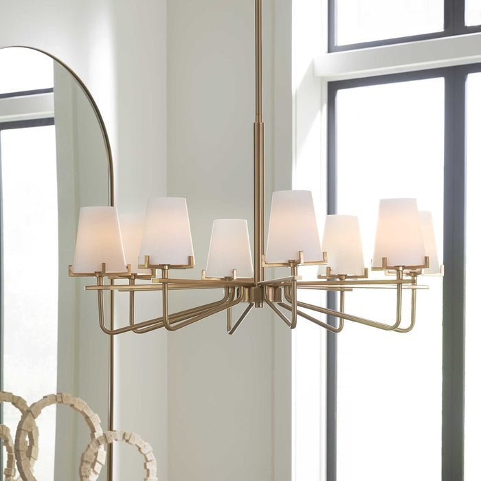 LASSEN, 8 LT CHANDELIER