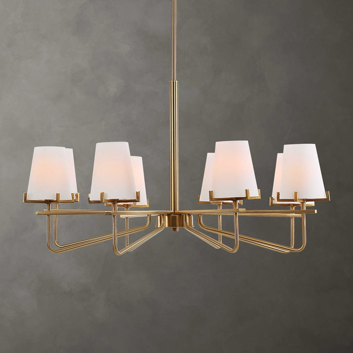 LASSEN, 8 LT CHANDELIER