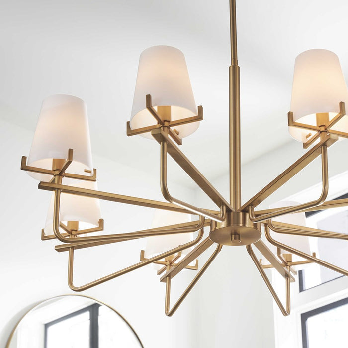 LASSEN, 8 LT CHANDELIER