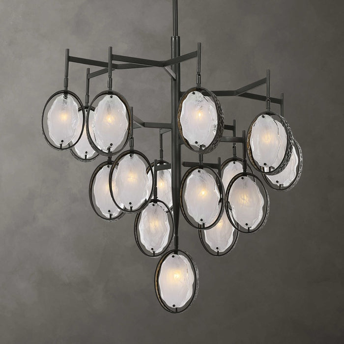 MAXIN, 15 LT LARGE CHANDELIER