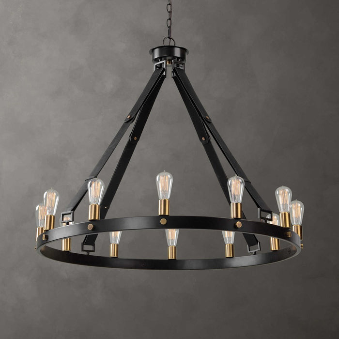 MARLOW, 12 LT CHANDELIER